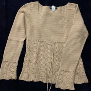 Crochet-look INC Sweater